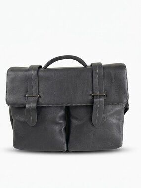 Danier Leather Briefcase & Laptop Bag with Custom Thirty One Strap ECU